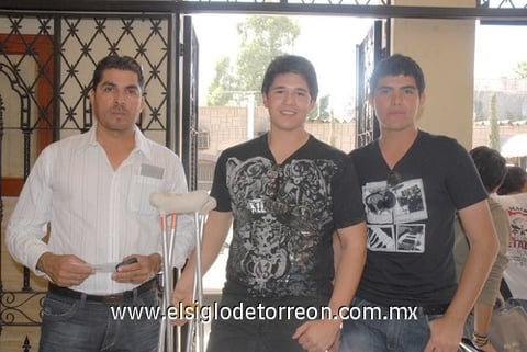 04112010 Rafael Dávila, Jesús Soto y Rafael Dávila Jr.