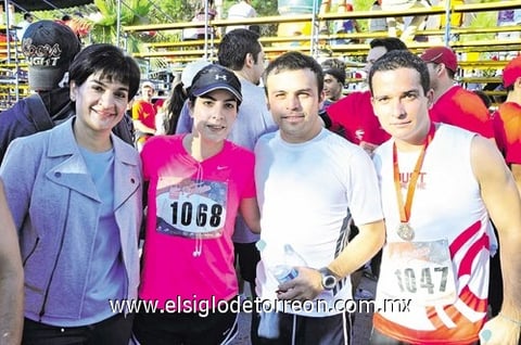 Lourdes Jáidar, Marcela Martínez, José Antonio Robles y Alejandro Cisneros.