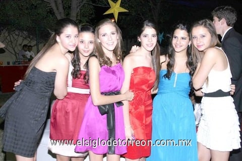 Narda, Marlén, María, Jimena, Maite y Nicole.