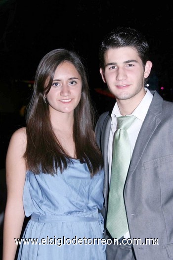 Jocelyne y Pedro.