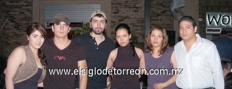 13112010 Claudia Dávila, Jorge Gómez, Sofía Dávila, José Adrián Ortiz, Fátima Herrera y Luis Ciprés.