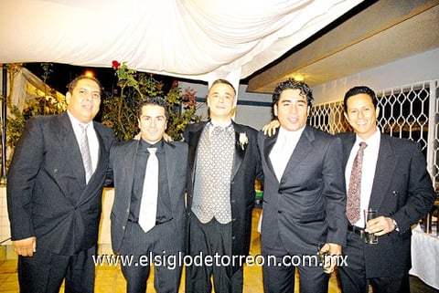 21112010 Javier Guzmán, Rafael Tiznado, Alfredo de la Parra, Alejandro Arroyo y Armando Estrada.
