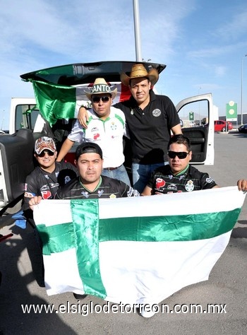 02122010 David Ramos, Carlos Pérez Espinoza, Gerardo Mendoza y Claudio Silvestre.
