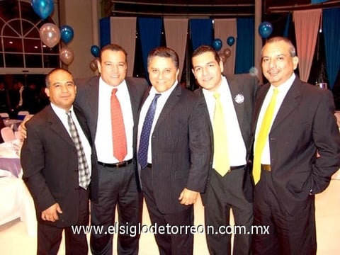 02122010 Felipe, Alberto, Rogelio, Luis Antonio y José Luis en reciente evento social.