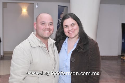 03122010 Marco Antonio Morán y Ana Lucía Villarreal.