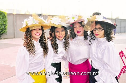 Ivanna, Paulina, Ana y Mary Sofi.