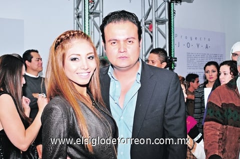 Janeth Gutiérrez y Luis Fervat.