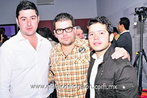 Luis, Javier y José.