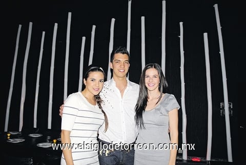 Sandra, David y Astrid.