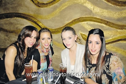 Ana, Gaby, Karla y Daniela.
