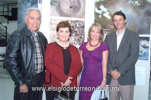 José Luis Meza, Beatriz Villarreal de Meza, Ana María Ramón de López y Alfredo López.