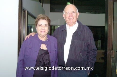 Ana María de Ramón y Mario Castilla.