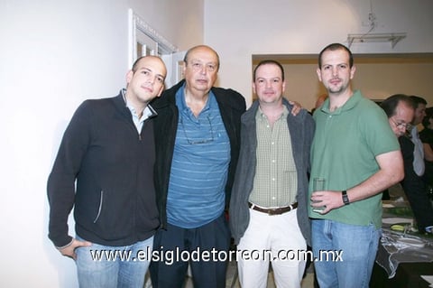 07122010 Manuel, Felipe, Raúl y Alaín de Alba.