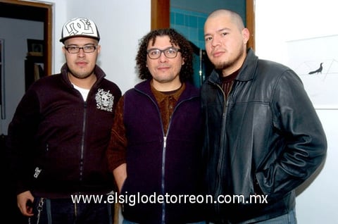 08122010 Carlos Zamora, León Pinal y Jesús Soto.