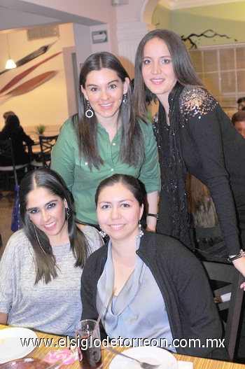 10122010 Vanessa Castaños, Cecy Ordaz, Annel Velasco y Karina Ramírez.