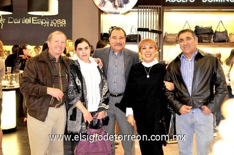 12122010 Javier Carrillo, Cecy Ramírez, Jesús Hernández, Oly Hernández y Pedro Álvarez.