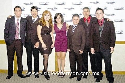 19122010 Alberto Segovia, Francisco Hernández, Anylú Arbola, Talía Carral, José Luis García, Jesús Rivas y Ángel Contreras.