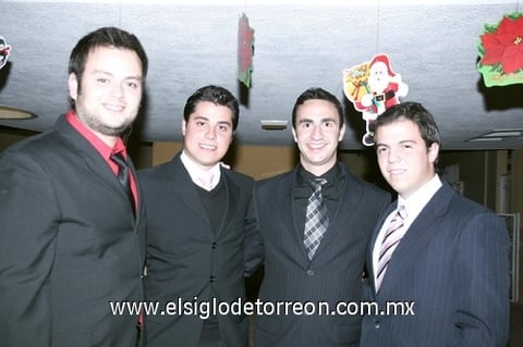 José Alberto, Paco, Luis Guillermo y Juan.