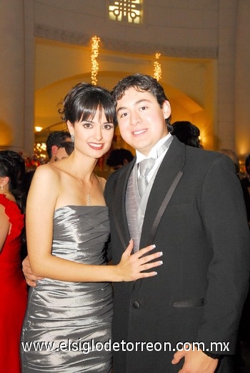 Ana Cristina Mourey y Salvador Becerra.
