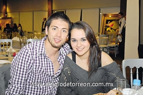 Guillermo Ávila y Daniela Galindo.