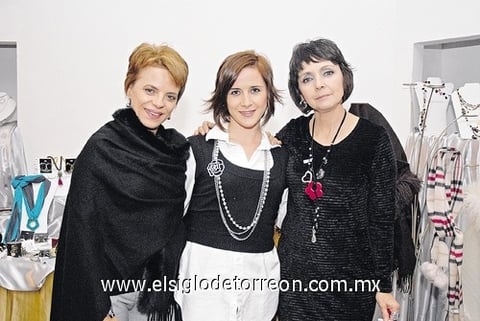 Malu Arteaga, Andrea Diez y Alicia Valle.