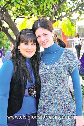 Mariel y Mónica.