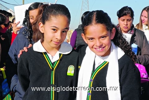Celine y Natalia.