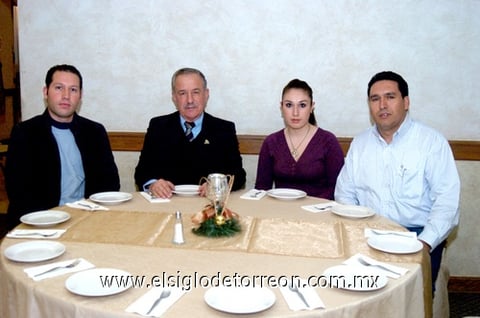 25122010 Roberto Zermeño, Felipe Pérez Gavilán, Estela del Castillo y Héctor Arreola.