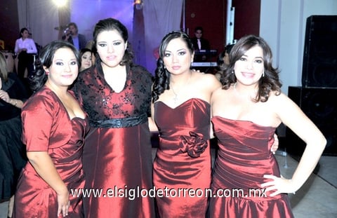 26122010  Fraire, Nadia González, Cristal Barrientos y Diana González.