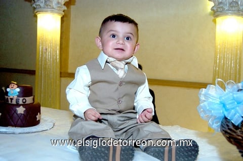 26122010 El pequeño Mateo Martínez Colchado  el día que recibió el Sacramento del Bautismo.