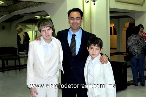 26122010 Lorenzo, Mario Martínez y Leonardo.