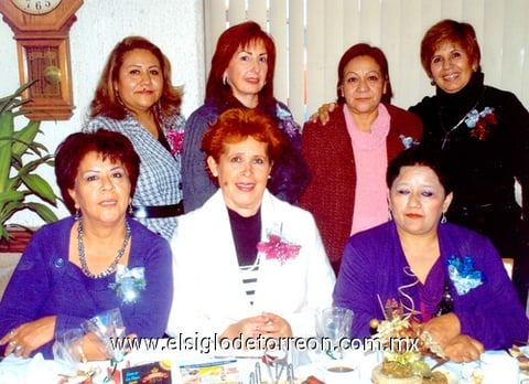 07012011 Lety, Estela, Rosaura, Flor, Lupita, Carmelita y Sofía.