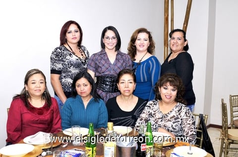 09012011  Ramírez, Edith de la Cruz, Enriqueta González, Norma Arroyo, Alma Delia Alba, María Eugenia Ramos, Gregoria Méndez Kitty y Mireya Vázquez.