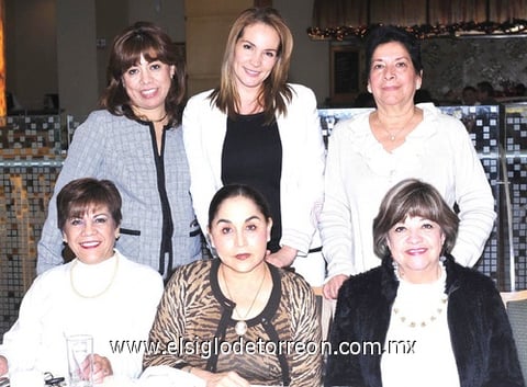 09012011 Graciela, Lupita, María Luisa, Lety, Mary y Esperanza.