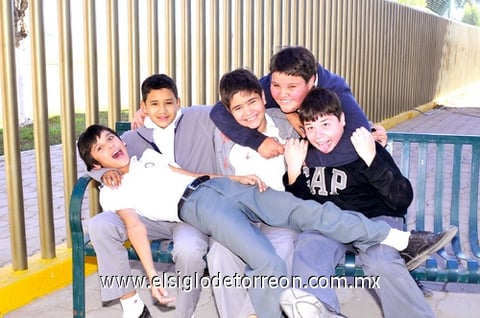 11012011 Chava, Raúl, Beto y Andrew.