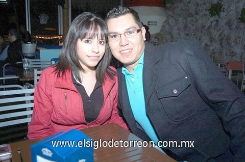 16012011  Galván y Claudia Fernández.