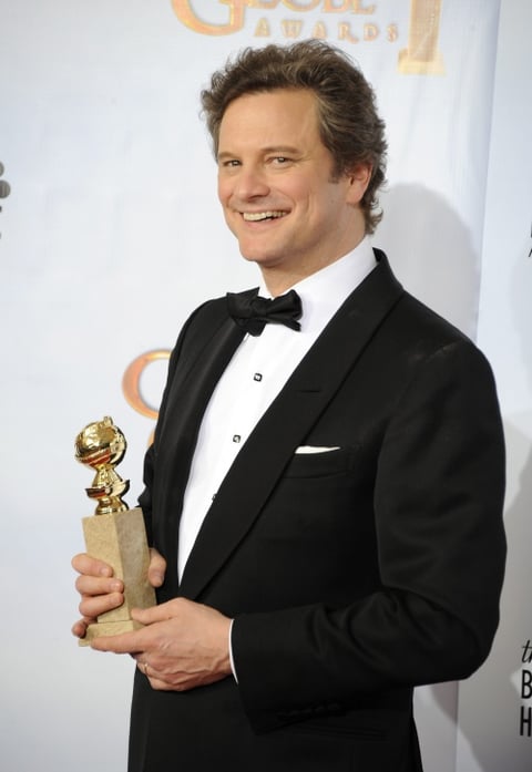 Colin Firth se llevó el galardón a mejor actor de películas de drama. Fue reconocido por su trabajo en The King’s Speech y obtuvo el primer galardón de la noche para la cinta, que partía como una de las favoritas.