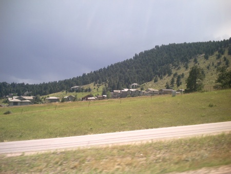 Las montañas en Denver, Colorado.