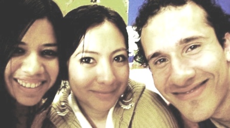 Daleth Dávila, Wendy Ávila y Javier Vargas Vela, en reciente reunión.