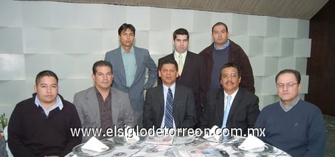 23012011  Aguilar, Emmanuel Carrillo, Héctor Ochoa, Juan Manuel Barragán, Rigoberto Sáenz, Luis Gabriel Castruita, Juan Manuel Estrada y Elías Lozano.