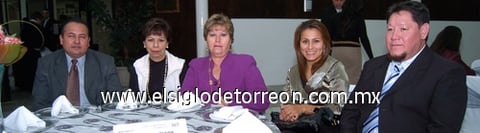 23012011 Gallegos, Lupita Rangel, Elsa Saavedra y Chela León.