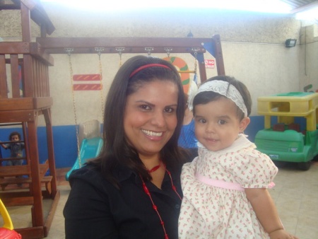Yéssica Lozoya y su hija Sofía.