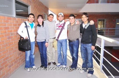 27012011 , Martha, Óscar, Rolando, Omar y Javier.