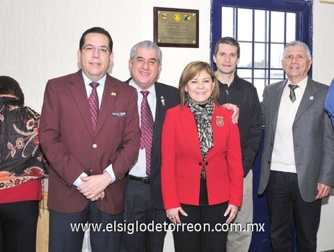 31012011 Ayala, Rafael Díaz, Laura de Díaz, Jorge Enrique Milán y Guillermo Milán.
