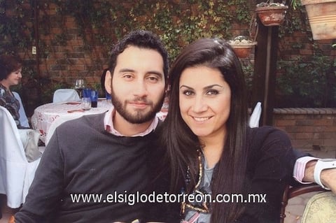 06022011 Carlos Díaz Gámez y Mariana, en reciente acontecimiento social en Lerdo, Dgo.