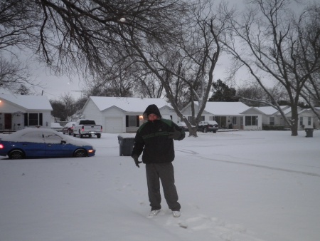4 de Febrero de 2011. nevada en Waco, Tx. le tremendo Charly' saludos a mi Gomitoz y toda la Comarca Lagunera. Fotografía enviada por Carlos Alberto Negrete Chávez.