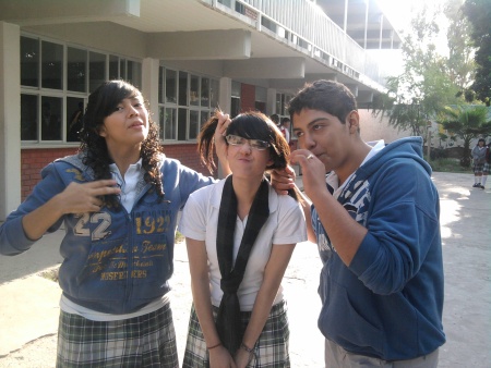Algunos de la secundaria 9.