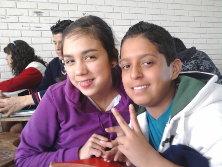 Deyanira Chairez e Israel Galindo.
