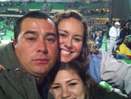 En el estadio de Farra.