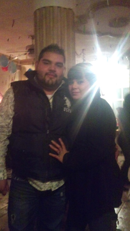 Cristian y Daniela en Año Nuevo 2011.